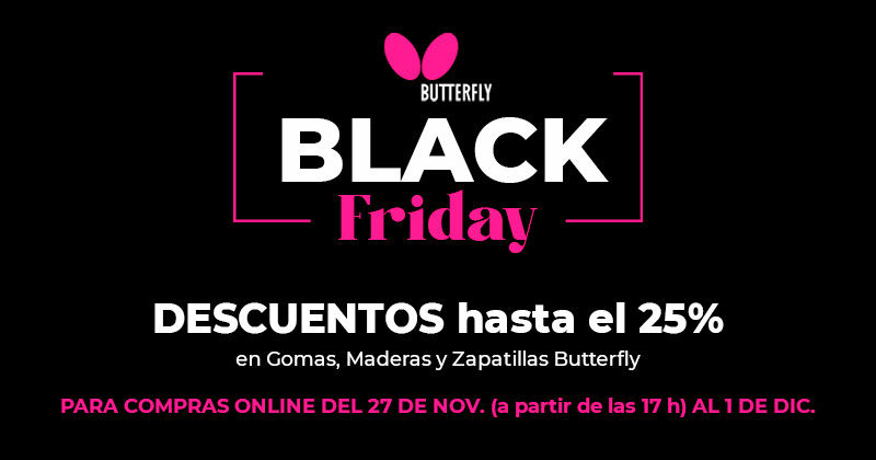 Black Friday Butterfly Online (27 Nov - 1 Dic) Black Friday Butterfly Online (27 Nov - 1 Dic)
