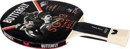 Pala de Ping Pong Butterfly Timo Boll Black