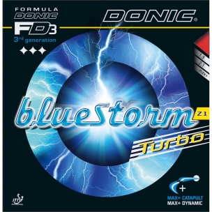 Goma Donic BlueStorm Z1 Turbo ( SUPERFICIE COLOR AZUL ) Goma Donic BlueStorm Z1 Turbo ( SUPERFICIE COLOR AZUL )